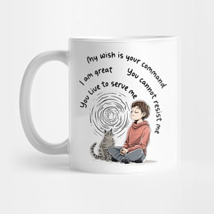 Hypnotizing Cat Mug